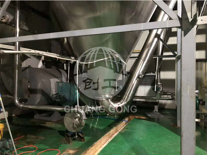 GPG high temperature pyrolysis spray dryer