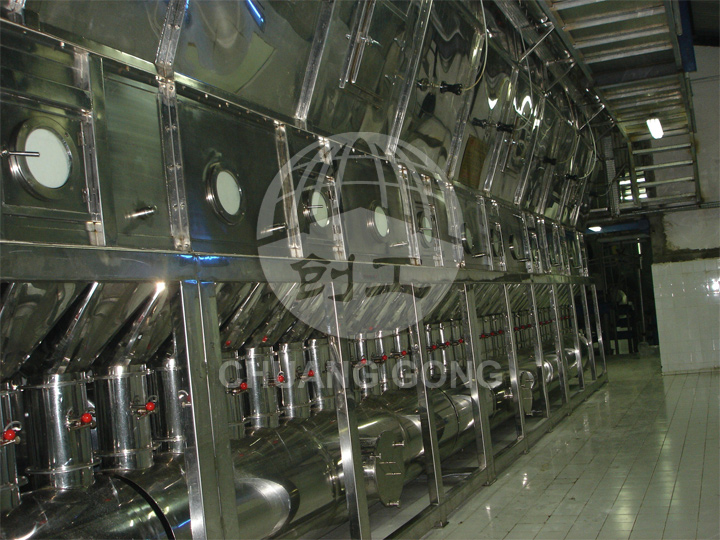 XF series horizontal boiling dryer