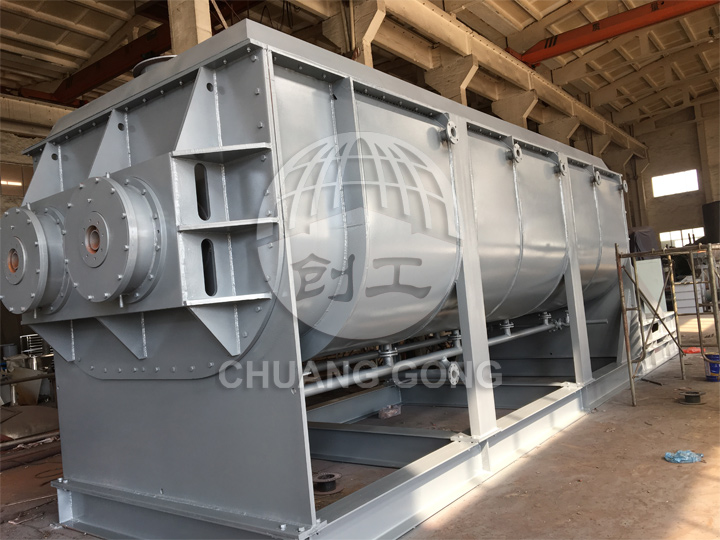 Sludge special paddle dryer