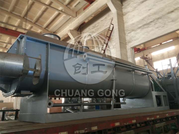 Sludge special paddle dryer