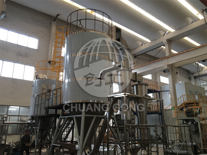 TCPG ceramic powder spray dryer