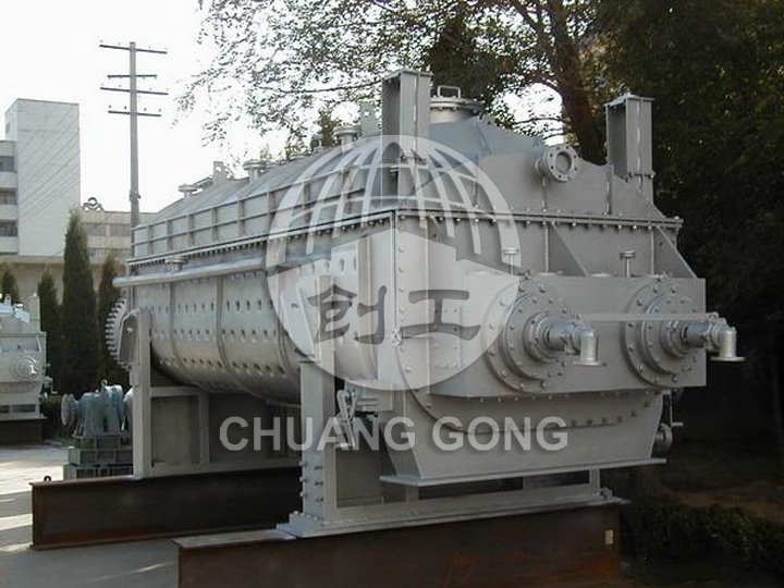 Sludge special paddle dryer